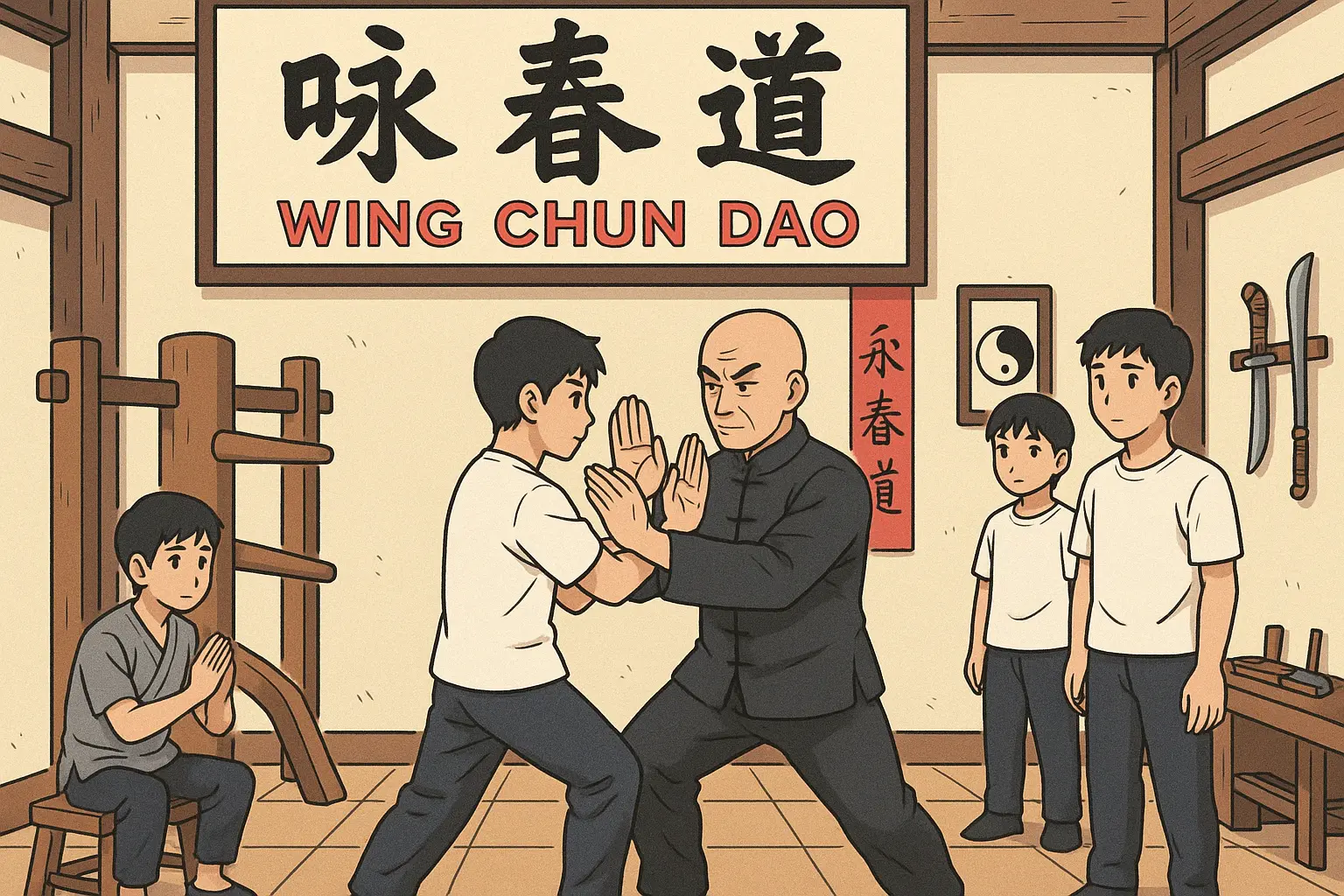 Pratique du Wing Chun à Blainville-Crevon, Normandie