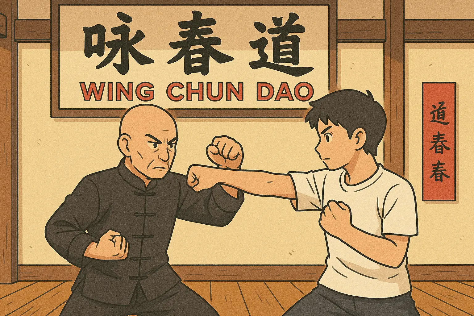 Salle d'entraînement Wing Chun Dao Blainville-Crevon