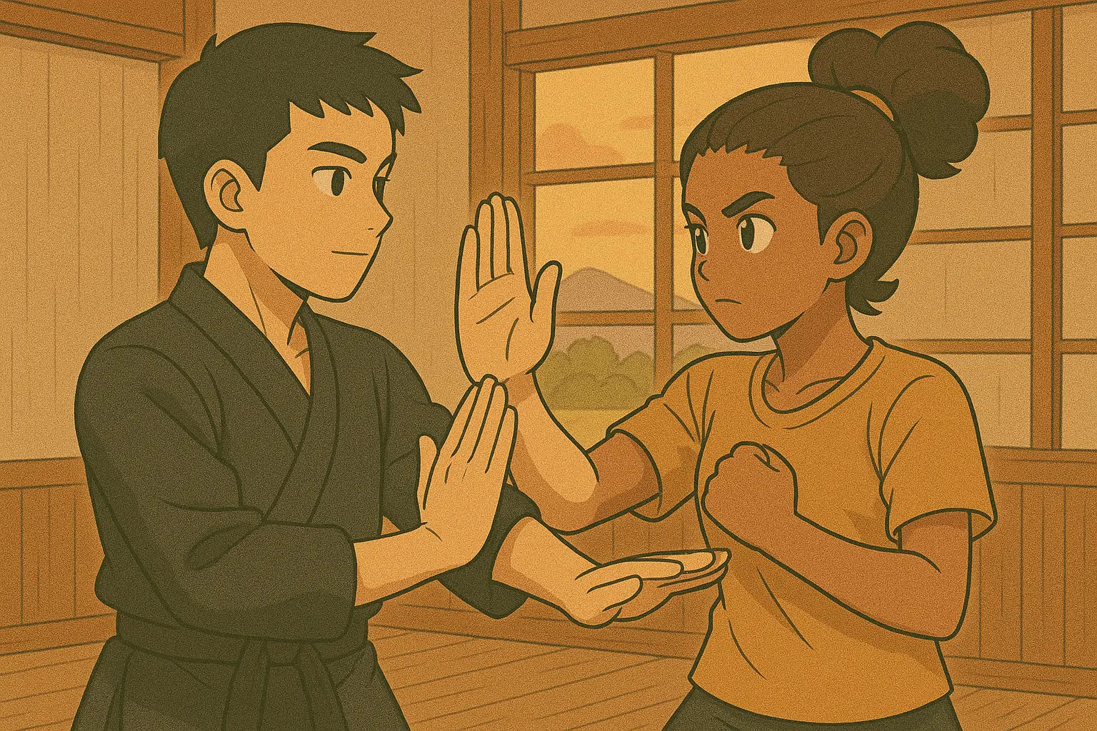 Ambiance école Wing Chun Dao Normandie